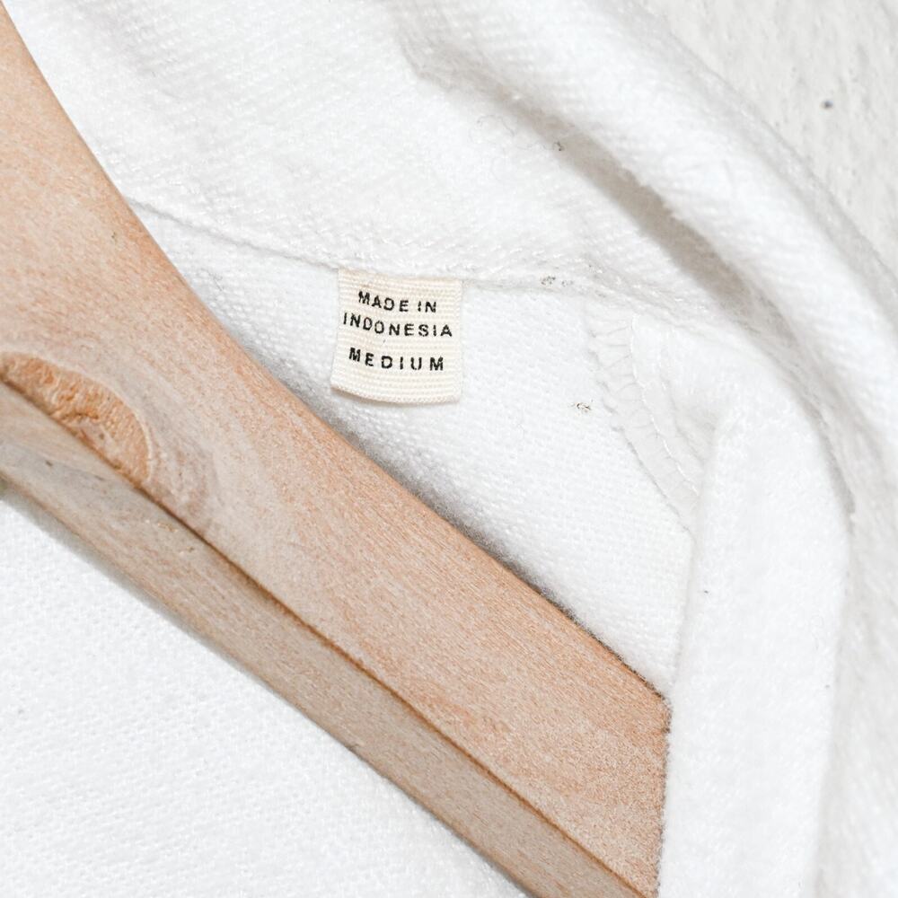 Buck Mason White Button-Front Work Jacket - Picture 7 of 10